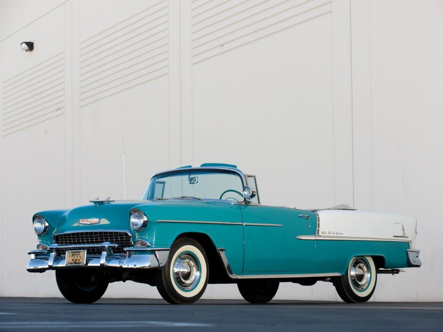 Chevrolet Bel Air Convertible 1955 года  (фото 91 из 104)
